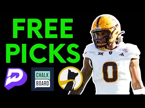 CFB Saturday PrizePicks Best Free Picks | September 6th #cfb