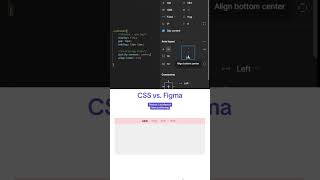 Css vs Figma 🫡  #css #figma #uidesign #KC__UXI©