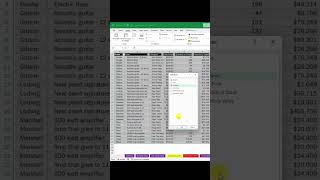 How to create Excel interactive filters using data slicer/Excel Filters/ (#ELEducationLibrary)