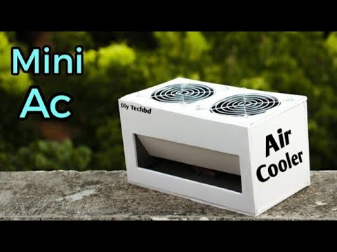 How To Make Mini Ac At Home || मिनी एयर कंडीशनर