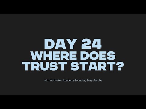 Day 24 - Where does trust start?