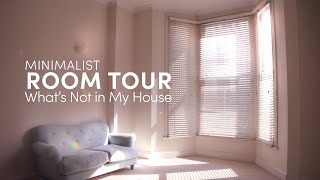 Minimalist Room Tour: Things I Don't Have at Home | Simplified Life for the Cost of Living in London