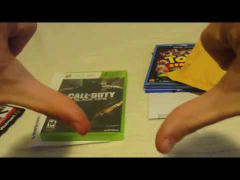 Xbox Call of Duty  Black Ops Unboxing + Toy Story 3