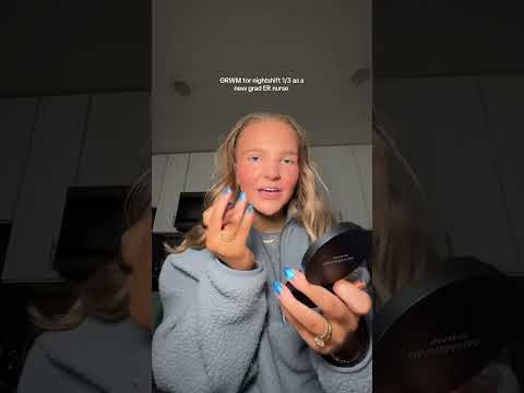 it ended up being a WILD three shifts😵💫 vlog up soon! #grwm #nursing #nurses #makeup #nurselife