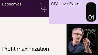 Profit maximization (for the CFA Level 1 exam)