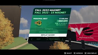 Trackmania 2022: Fall 22 Magnet - 23 (Former) WR 1:09.564