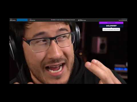 Markiplier stubbornly holding his pee for charity