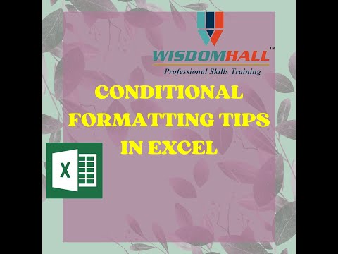 Color Your Data: Mastering Conditional Formatting Magic! with @Wisdomhall