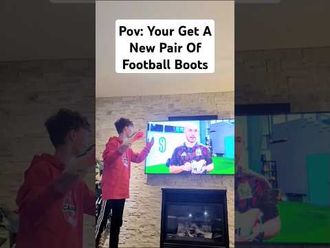 When you get a new pair of football boots. #soccerhumor #soccer #football #relatable #footballboots
