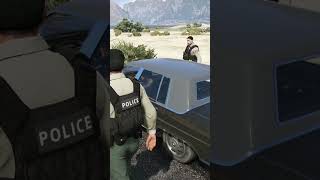 Traffic stop gone wrong ￼#lspdfrroleplay #gta5clips #mods #fivem #lspdfr