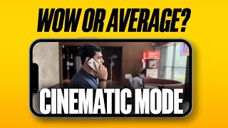 iPhone 13 Cinematic Mode Reviewed: Real-time Testing