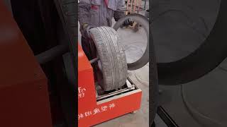Innovation of the Best Modern Tools and Machines for Cutting Tires with a Sharp Unique Tool #Shorts