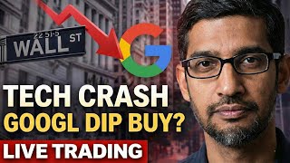 Google Stock HUGE REVERSAL! | Stock Market, Crypto Crash | Live Trading Stocks Futures