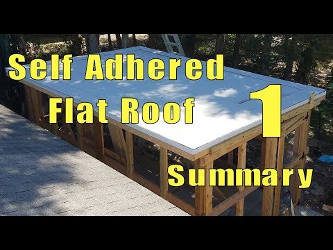 Self Adhered Flat Roof 2 ply System 1 - Flat Roofing Summary