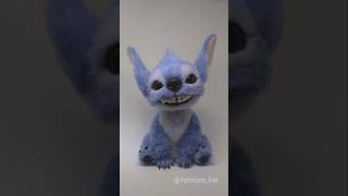Needle Felting Stitch | Lilo & Stitch | 릴로 & 스티치 만들기 #disney #Stitch #liloandstitch