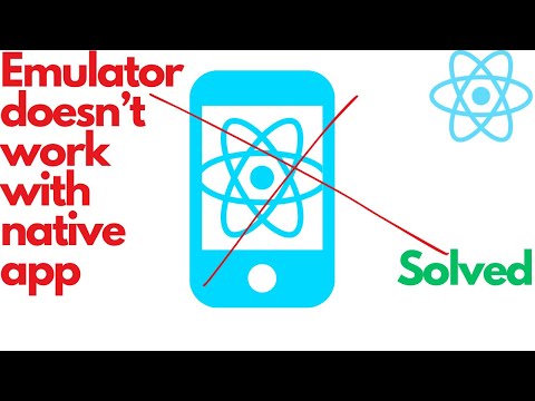 Emulator does not start with react native app | Solved