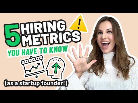 5 HIRING METRICS YOU NEED TO KNOW (As a startup founder!) | @people-team
