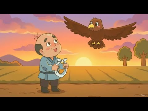 The Farmer and the Eagle | Aesop's Fables | Why did the Eagle Steal the Scarf?