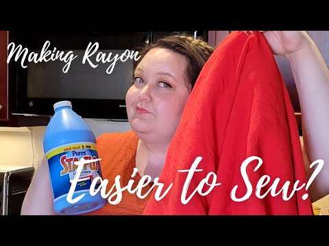 Making Rayon Easier to Sew
