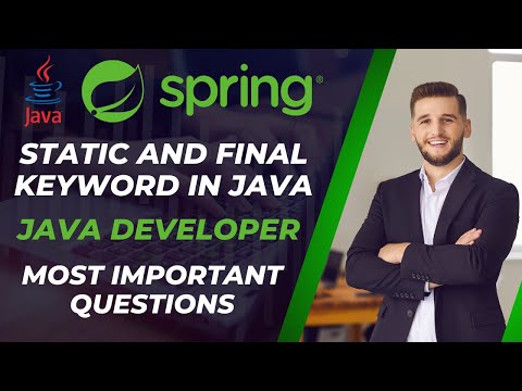 Java Developer Interview Questions | Static & Final Keywords | Java 8 Tricky Questions #tcs #java