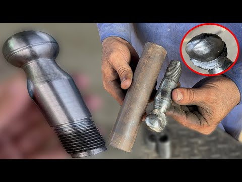 Expert Mechanic ReManufactures Tie Rod Ball from Raw Materials | Tie Rod Ball ReManufacturing