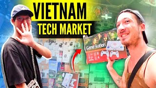 Crazy Vietnam Tech Market Tour saigon 🇻🇳