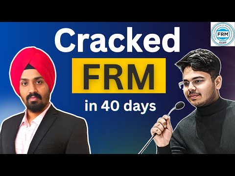 Can You Pass FRM Part 2 in 40 Days? This IIM Student Did It!