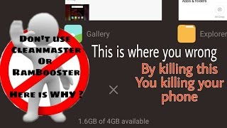You were wrong every time, Don't use third party apps for cleaning ram,Here is why,!TechLust!