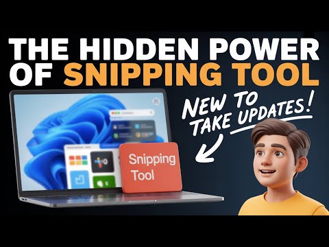 The Hidden Power of Snipping Tool #screenshot #windows
