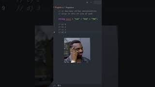 Cool string concatenation in C#