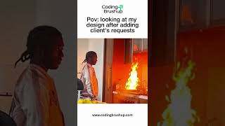 When Client Requests Destroy Your Design 😂🔥 | Designer POV Meme