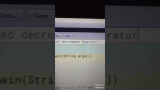 prefix and postfix decrement operators in Java