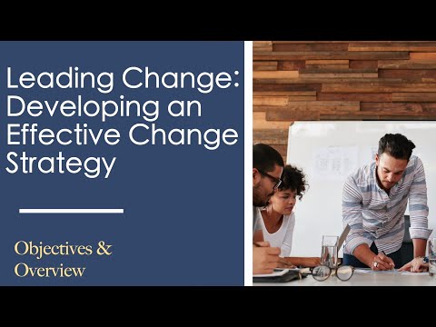 Developing an EFFECTIVE Change Strategy:  Leadership Coaching