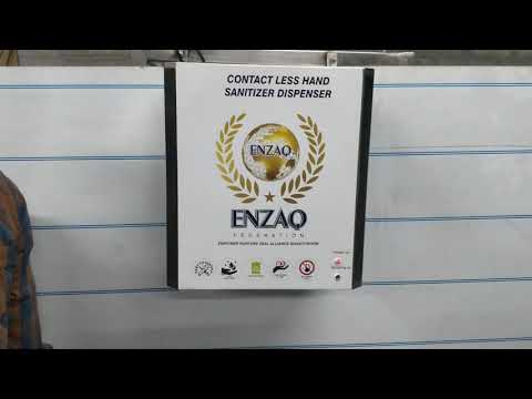 CONTACT-LESS HAND SANITIZOR STAINLESS STEEL 304 MAKE
