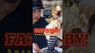 😍 Worth the hype? Viral Fat Baby Amano Las Vegas what to eat #shorts #food #foodie #yummy #delicious