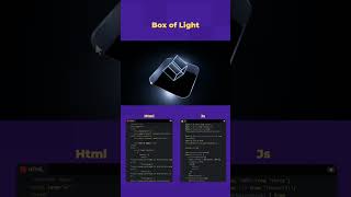 💡 Create a Box of Light with HTML and CSS3! ✨ ||#shorts #short #shortsvideo #viralvideo #memes #fyp