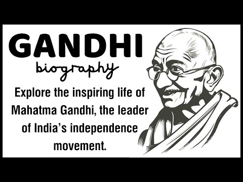 28 - Gandhi Biography | Learn English Through Story 🔥 || Graded Reader || Listening Practice ✅
