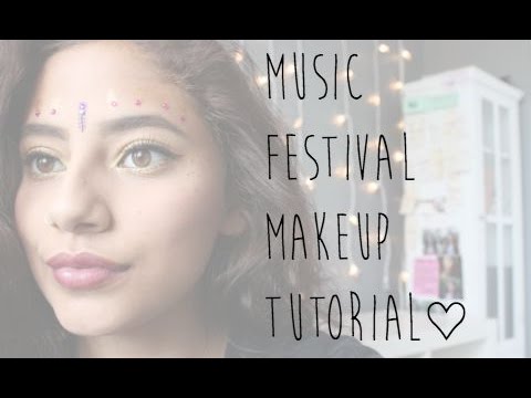 Music Festival Makeup Tutorial♡