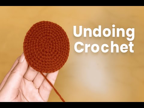✨ Undoing Crochet | Relaxing & Satisfying with Piano Music 🎶