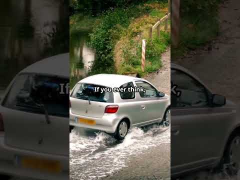 Can Your Car Outrun a Flood? Spoiler: Nope 🚗💦 #youtubeshorts #funfacts  #staysafe #safetyfirst