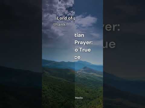 Christian Morning Prayer Secret to True Peace