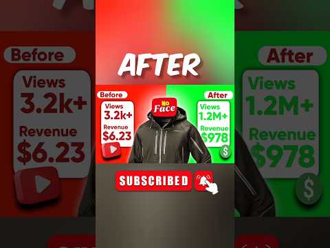 How to create No face video thumbnail design | day's 6 #shorts #thumbnail