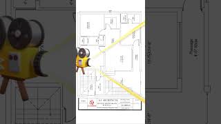 47x35 Modern Double Unit Floor Plan with Functional Spaces