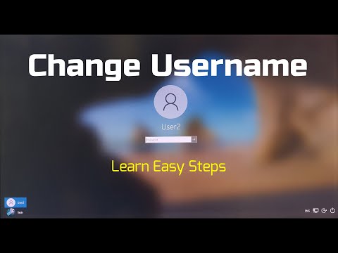 How to Change Username in Windows 10 | Change Windows 10 User Account Name