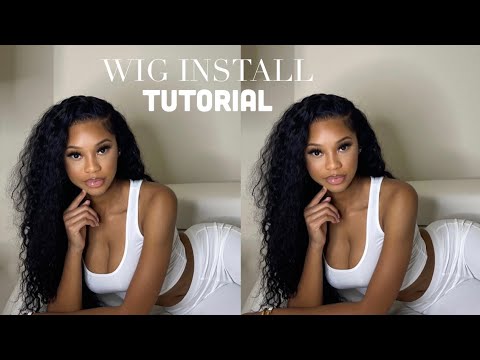 HOW TO: Water Wave Wig Install Gorgeous Curls Ft. Yolissa Hair