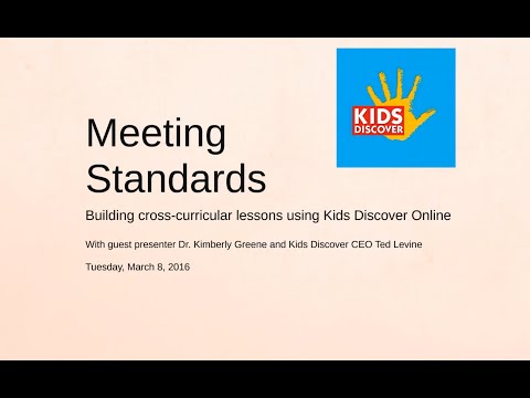 Meeting Standards with Kids Discover Online’s Classroom feature