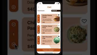 Food Ordering App - React Native UI Design