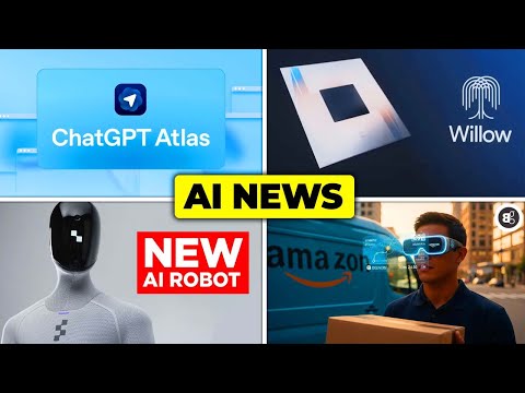 Latest AI News: Google’s Quantum Breakthrough, OpenAI Atlas, Amazon Glasses, Figure 03