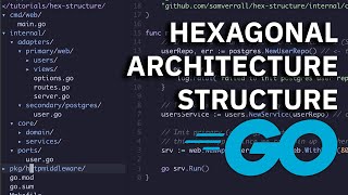 Hexagonal Architecture In Golang!?  - Full Structure Example