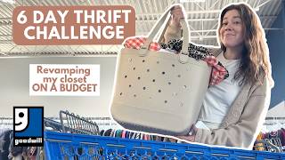 EXTREME THRIFT CHALLENGE | Thrift With Me | Goodwill Thrift Haul Try On